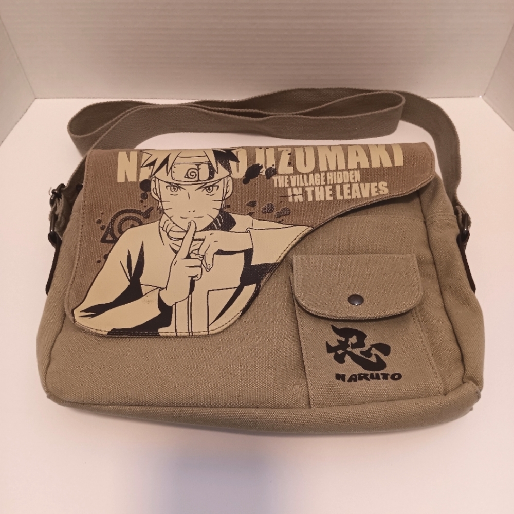 Preloved Naruto Japanese Anime Messenger Bag /Cross B… Gem